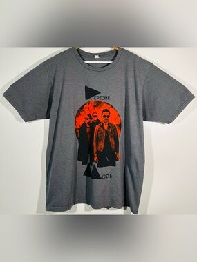 Depeche Mode Delta Machine Tour T-Shirt Gray Size XL Music Graphic Tee